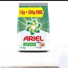 ARIEL COMPLETE POWDER 1KG500G FREE