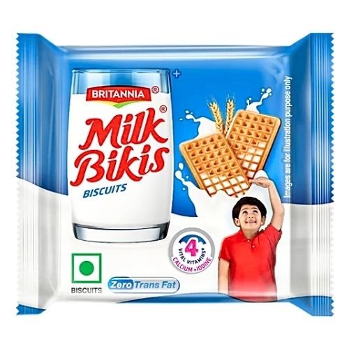 BRITANNIA MILK BIKIS MRP 5Rs