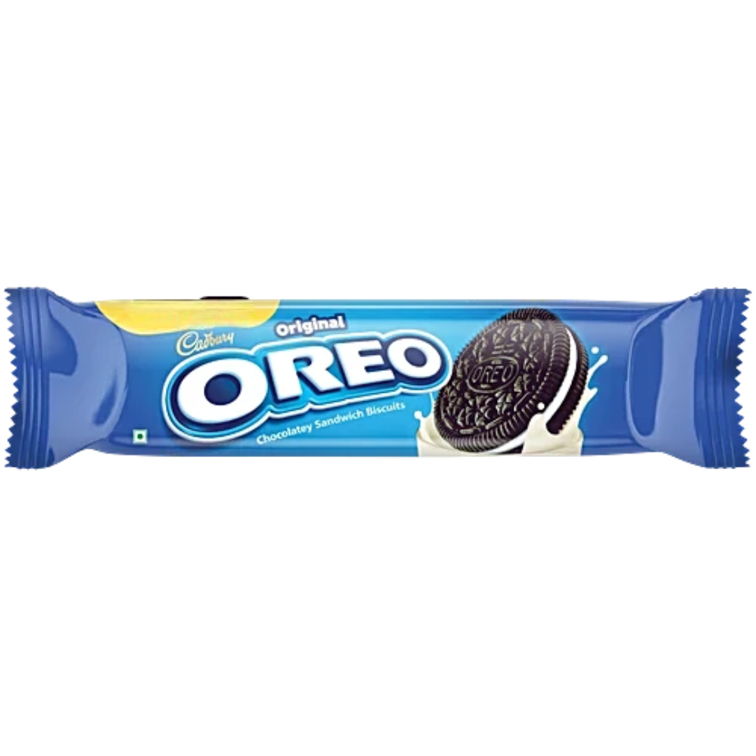 CADBURY OREO ORIGINAL CHOCOLATEY SANDWICH BISCUITS