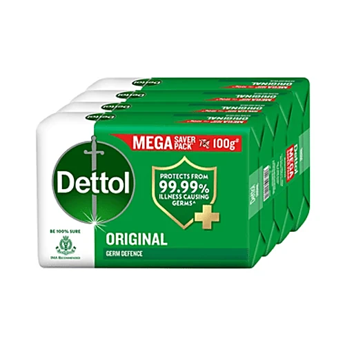 DETTOL ORIGINAL SOAP SET 4*100GMS