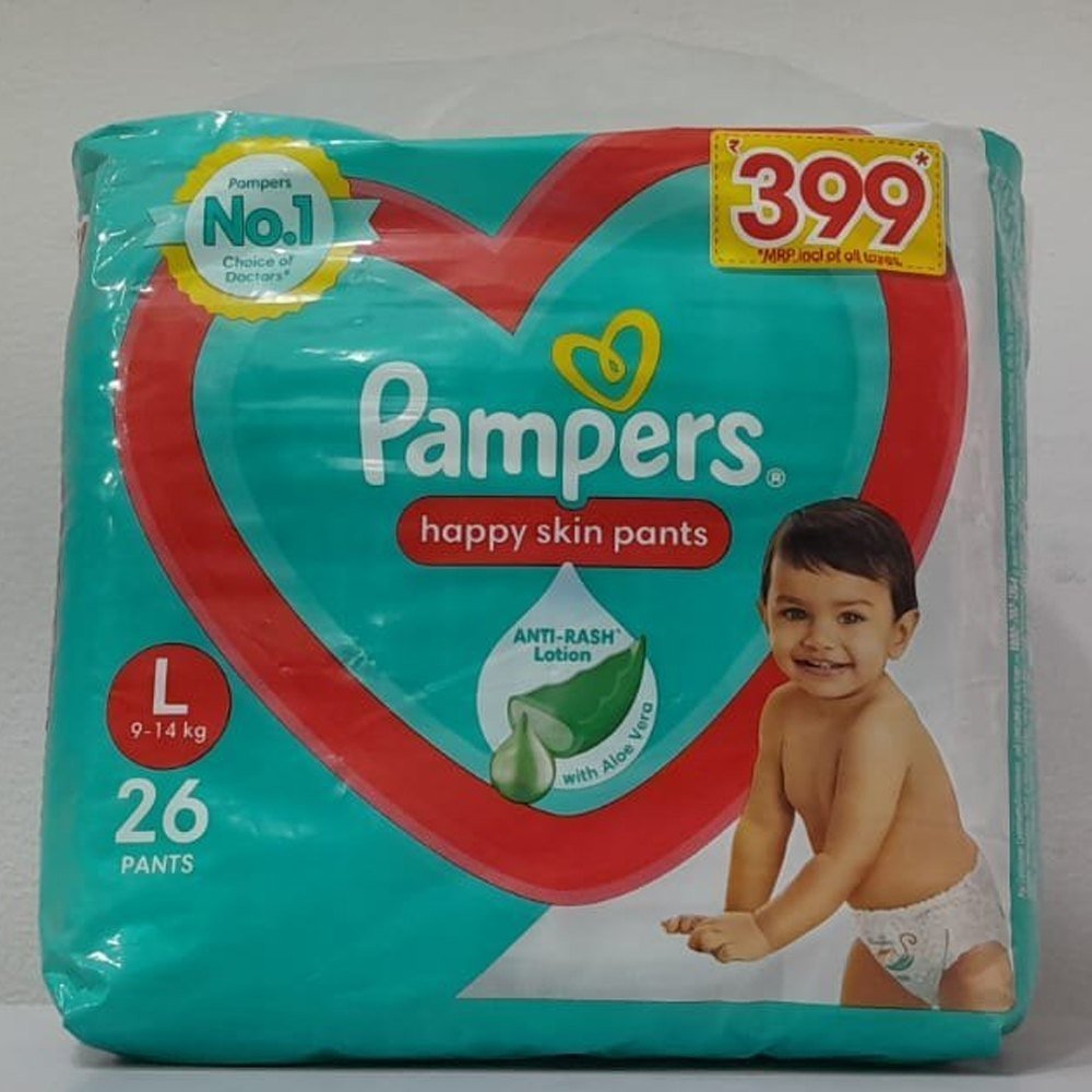 PAMPERS RED L 26 PANTS