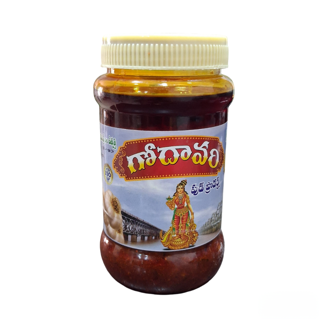 GODAVARI GARLIC PICKLE 500G