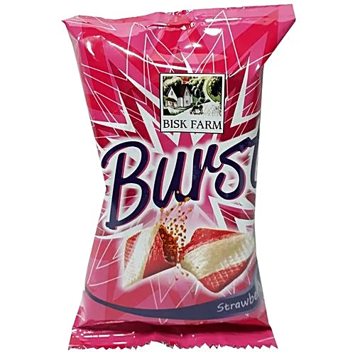 BISK FARM BURST STRAWBERRY 20G