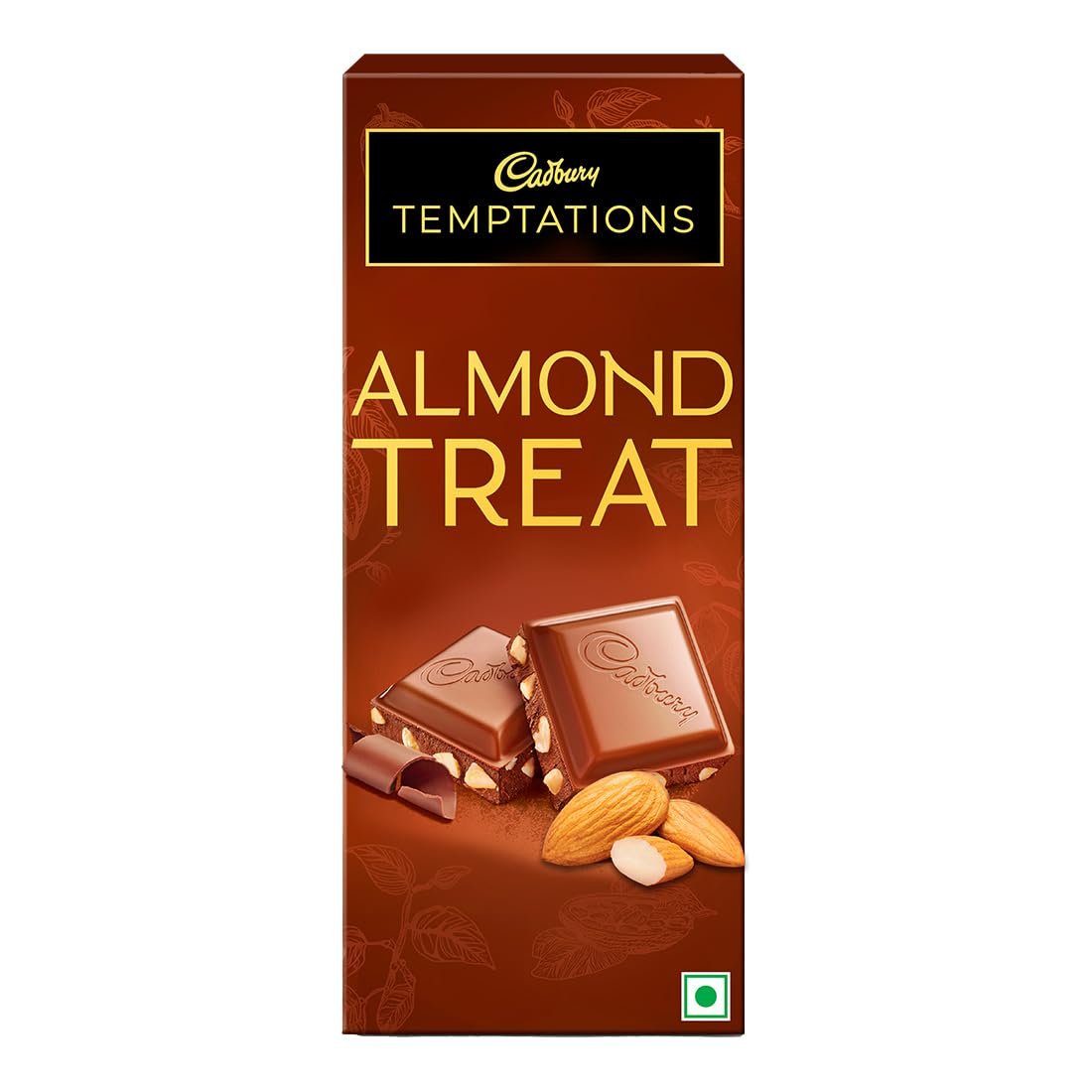 TEMPTATIONS ALMOND TREAT CHOCOLATE 70G 130Rs