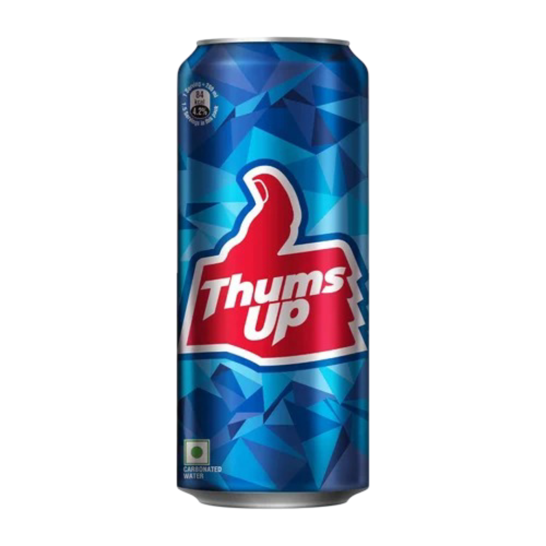 THUMSUP 250ML TIN MRP40Rs