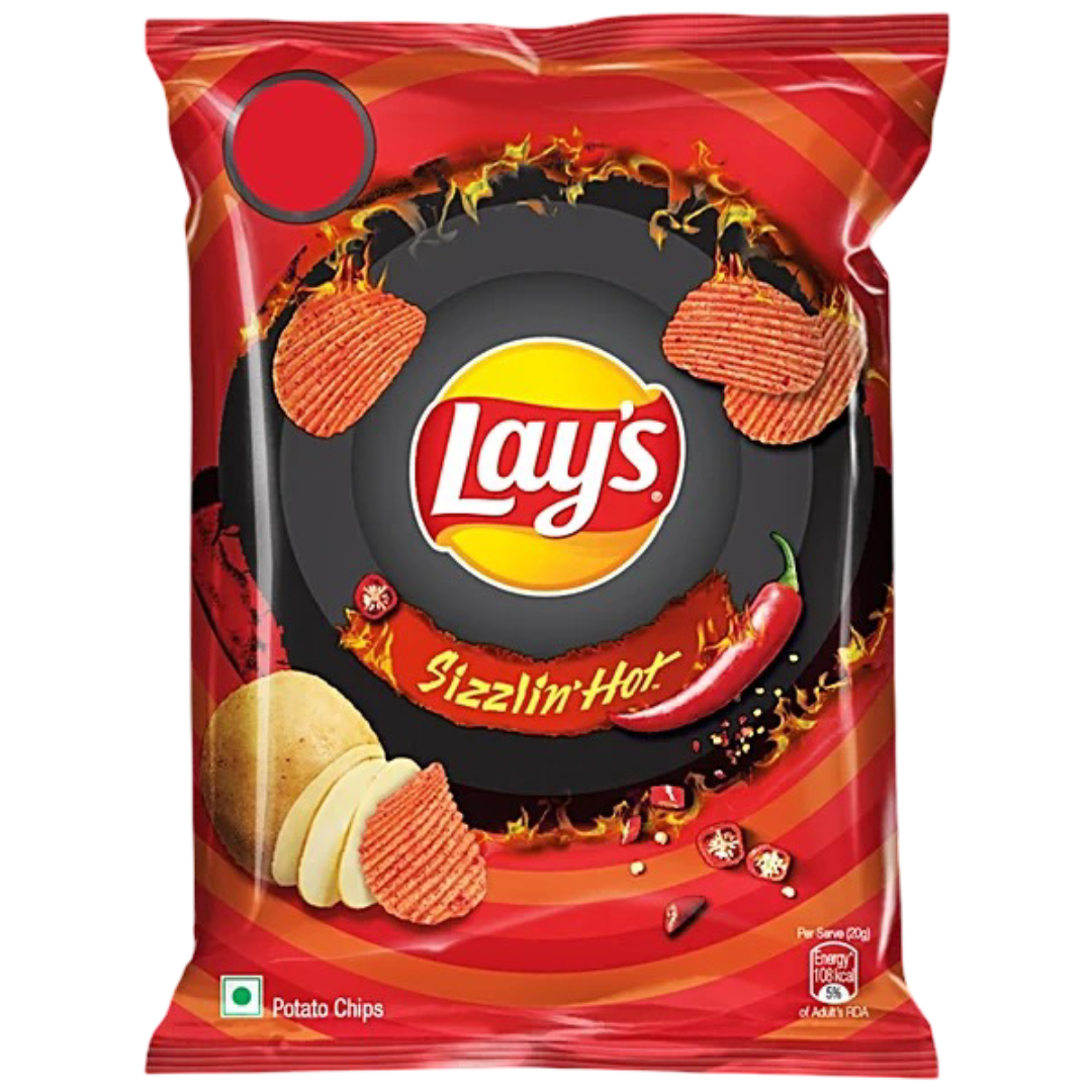 LAYS SIZZLIN HOT 5