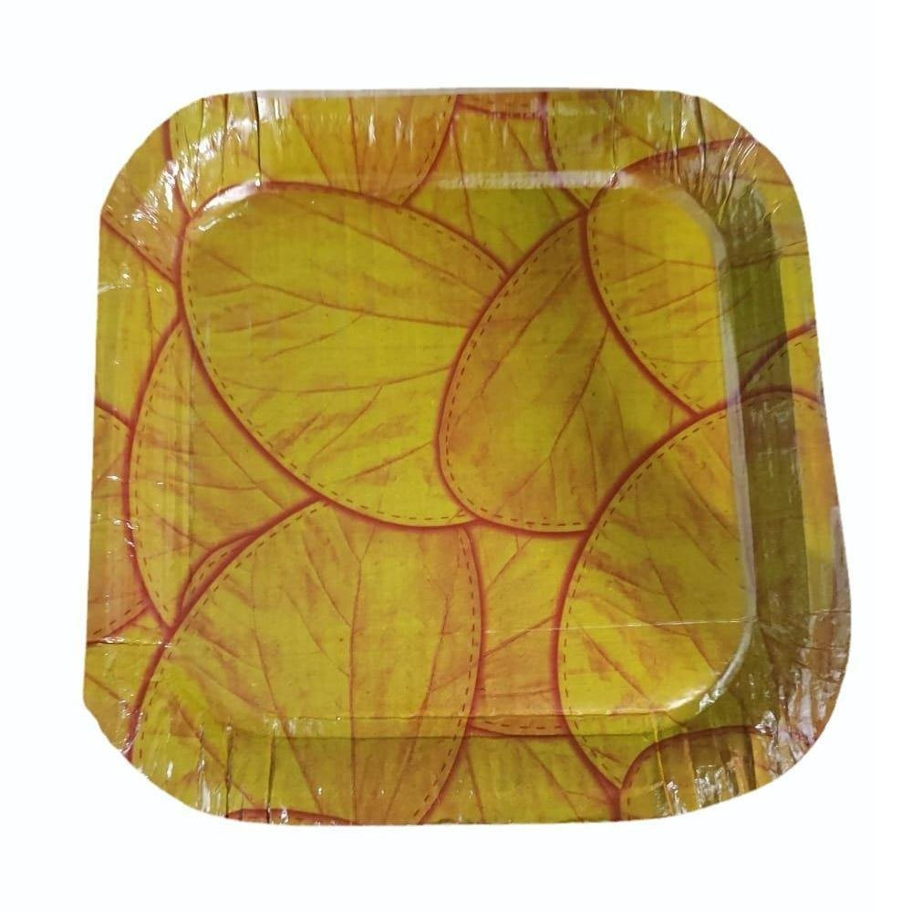 MULTI COLOR BUFFA PLATES SQUARE