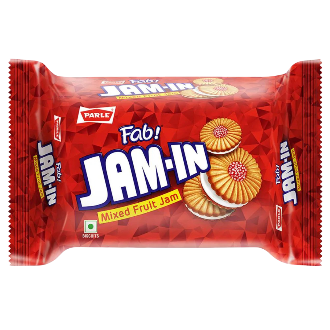 PARLE FABJAM IN MIXED FRUIT JAMBISCUIT 10Rs