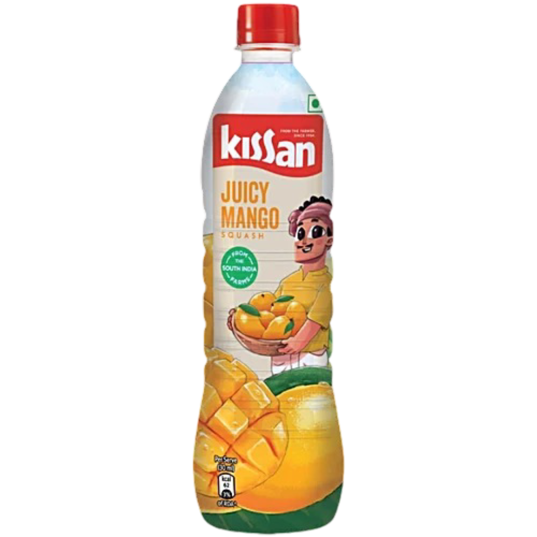 KISSAN MANGO SQUASH 750 ML