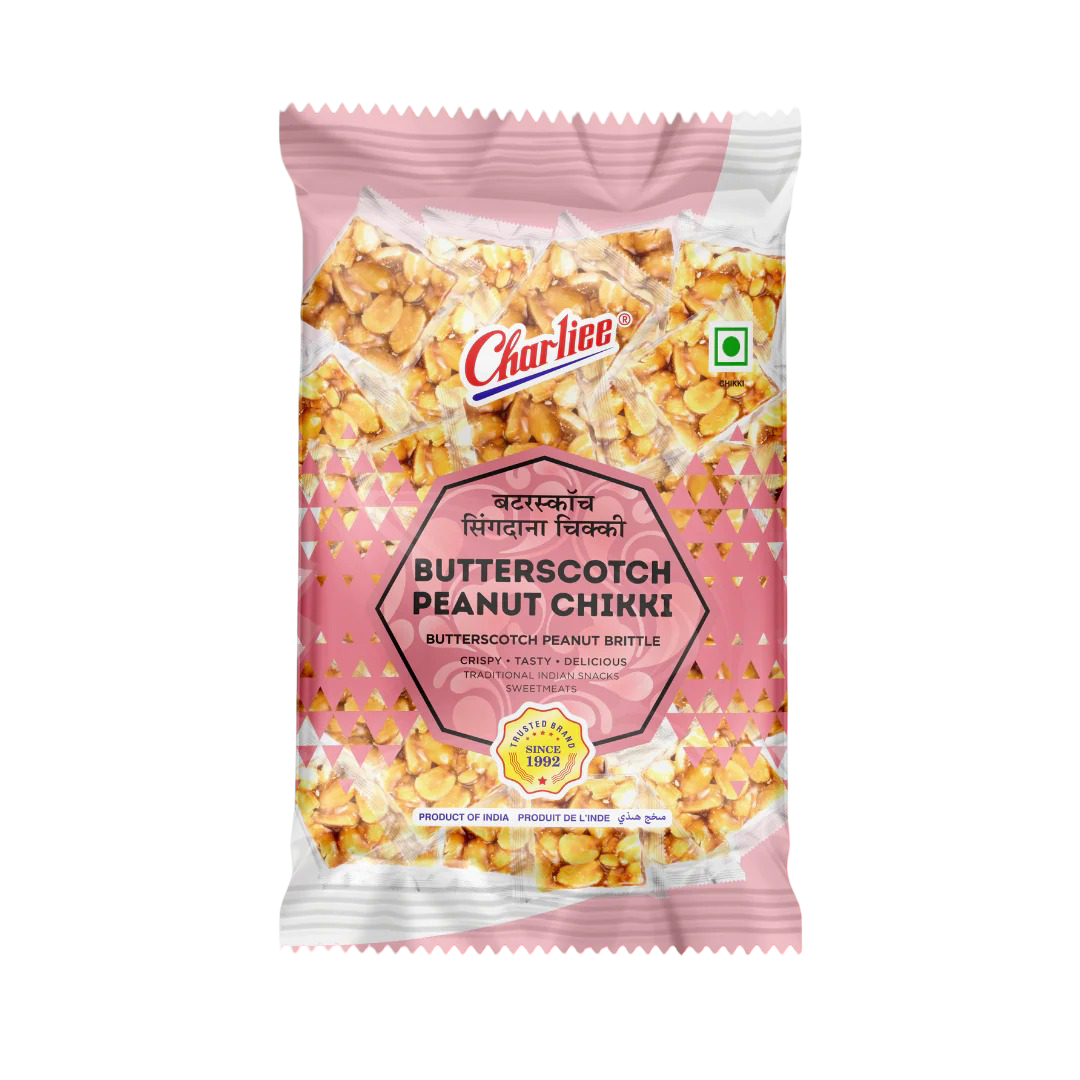 CHARLIEE BUTTERSCOTCH PEANUT CHIKKI 150G