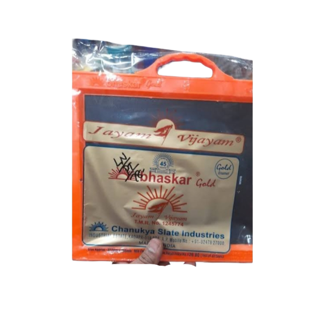 BHASKAR ENAMEL GOLD SLATE