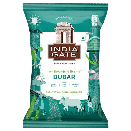 INDIA GATE BASMATI DUBAR 1KG